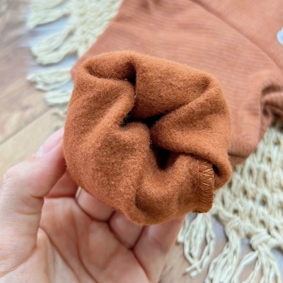 Conj. Jaqueta Cool Boys e Calça de Moletom - Ferrugem